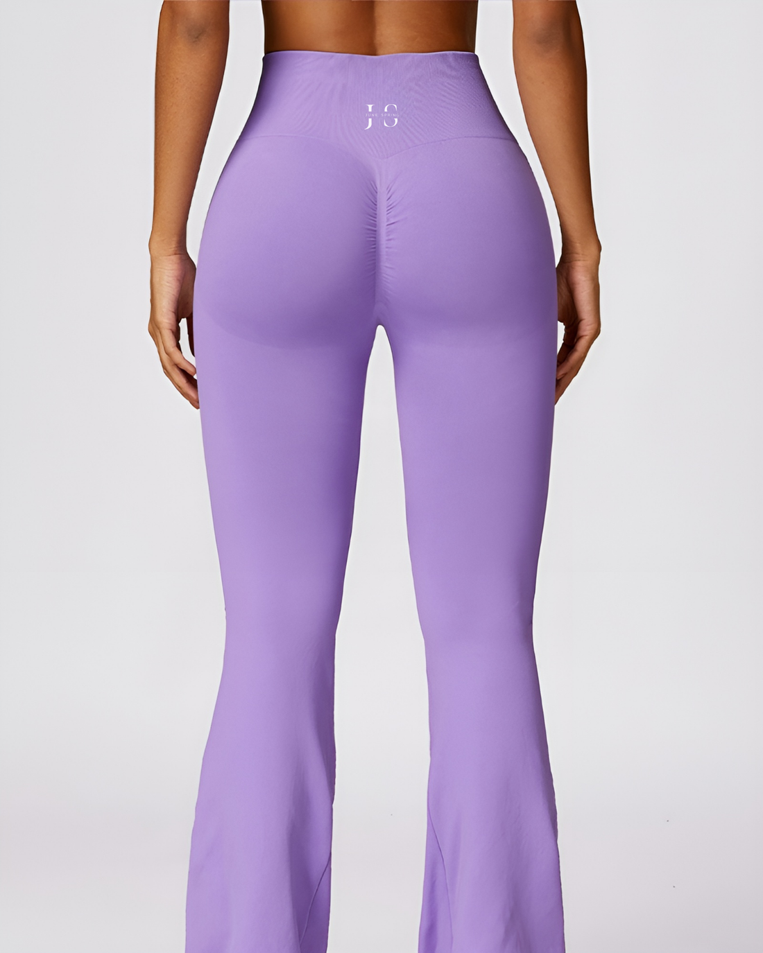 Legging évasé sans couture June Spring Lilas