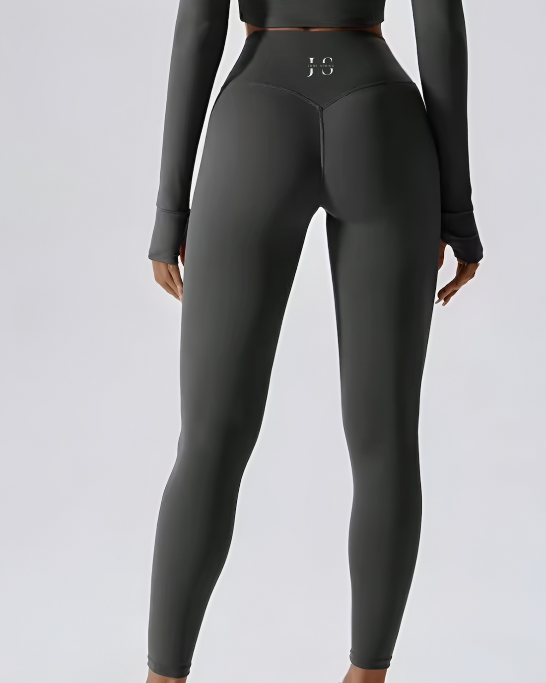 June Spring Seamless Legging Dark Grey 