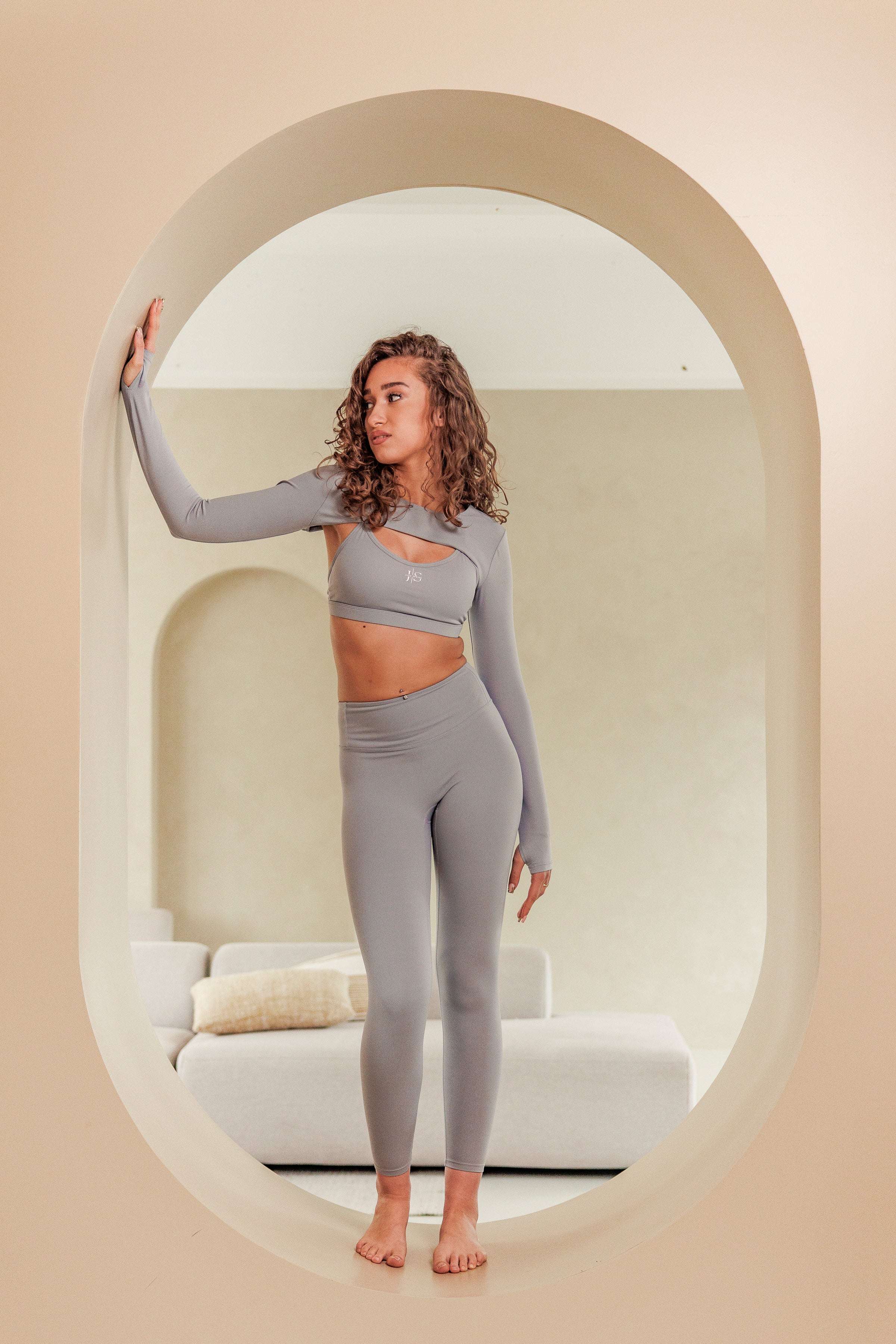 June Spring Legging Silver